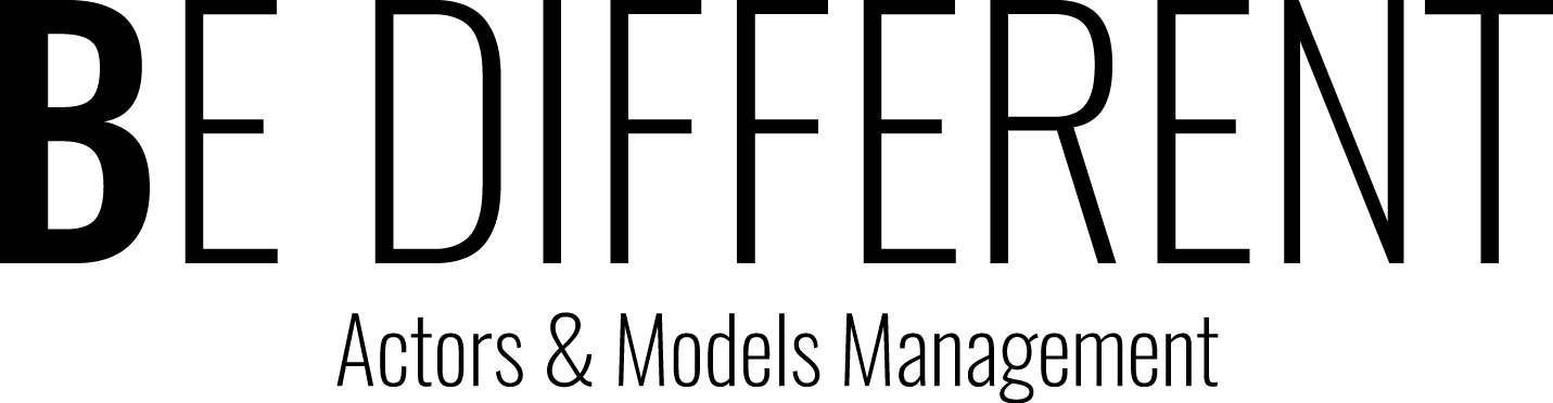 Logo Be Different Actors& Models Management di Maria Elena Manca